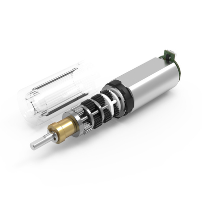 PD008008-152 micro caixa de engrenagens planetária plástica 74RPM 200gf. Cm 6v 12v baixo RPM